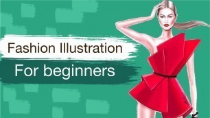 'Easy fashion illustration for beginners'