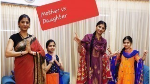 'Mother vs Daughter # Fashion show'