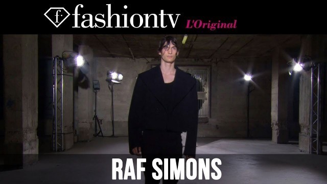 'Raf Simons Men Spring/Summer 2015 | Paris Men\'s Fashion Week | FashionTV'