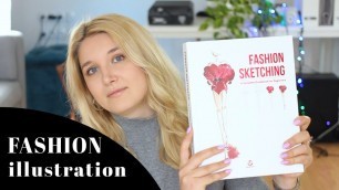 'Обзор книги по ФЭШН-ИЛЛЮСТРАЦИИ: Fashion Sketching: A Complete Guidebook for Beginners'