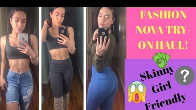 'FASHION NOVA TRY-ON HAUL FOR PETITE GIRLS'