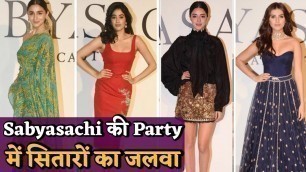 'Sabyasachi Mukherjee Celebrates 20 Years Of Fashion Show with Bollywood Stars'