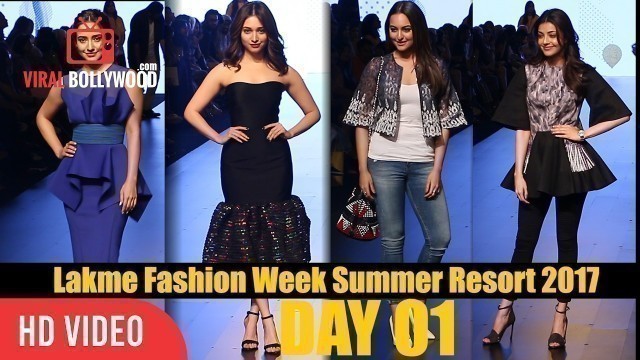 'Bollywood Goreous At Lakme Fashion Week Summer Resort 2017 Day 01 | Viralbollywood'