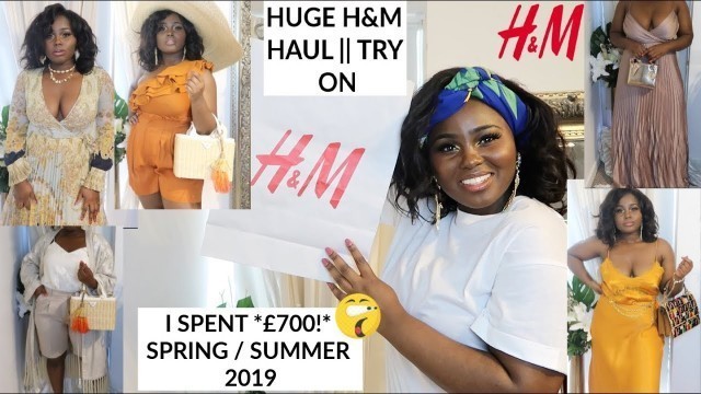 'HUGE H&M TRY ON HAUL | SPRING SUMMER 2019 | Fashion\'s Playground'