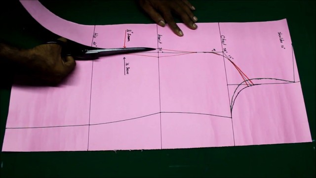 'Princess cut kurti cutting and stitching DIY tutorial explained  part1, EMODE'