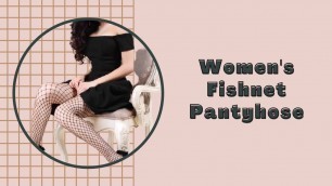 'Women\'s Gauge Fishnet Pantyhose || Pantyhose Fashion || Hibaly Inc'