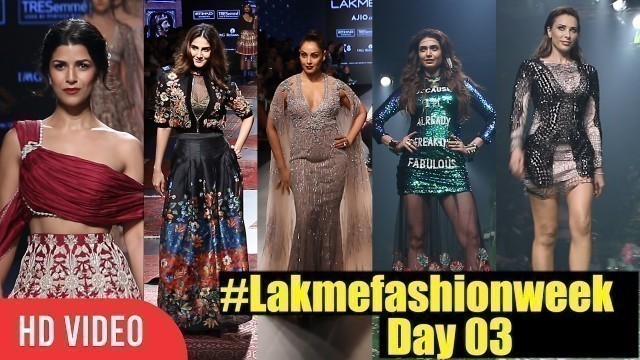 'lakme Fashion Week Summer Resort 2017 Day 03 | Bipasha, Nimrat, Iulia, Vaani, Karishma | #Lakme2017'
