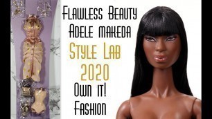 'Flawless Beauty Adele Doll Own It Fashion Integrity Toys Fashion Royalty Style Lab Review & Unboxing'