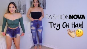 'Fashion Nova Try On Haul - Tops, Dresses, Shorts, Sets & Jeans'