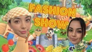 'Animal Crossing FASHION SHOW fail...'