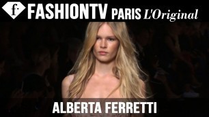 'Alberta Ferretti Spring/Summer 2015 FIRST LOOK | Milan Fashion Week | FashionTV'