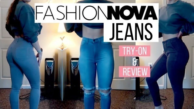 'FASHION NOVA JEANS | Review & Try-on'