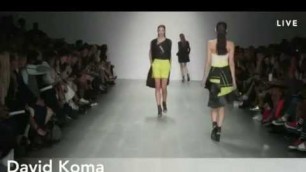 'David Koma | Spring Summer 2015 Full Fashion Show | Exclusive'