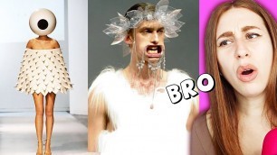 'CRINGIEST Fashion Fails That Are On Another Level ! - REACTION'