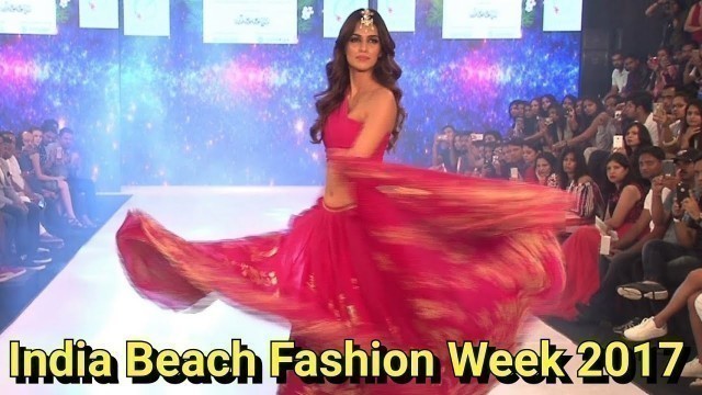 'Kriti Sanon\'s one of the best ramp walk @ India Beach Fashion Week 2017.'