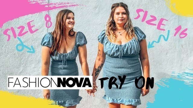 'Size 8 vs. Size 16 Try the Same Outfits from FashionNova!'