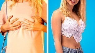 '14 Bra Hacks and Girly DIY Clothes Tips Every Girl Must Know!'
