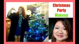 '[Plus Size Style] Harry Potter Slytherin Party Makeup for Asian/Round Faces'