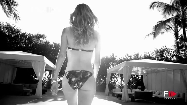 'CANDICE SWANEPOEL & DOUTZEN KROES IN \"Victoria\'s Secret Swim Bikini by Fashion Channel'