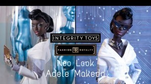 'Integrity Toys: Fashion Royalty RETROFUTURE \"Neo Look\" Adèle Makéda UNBOXING & REVIEW!'