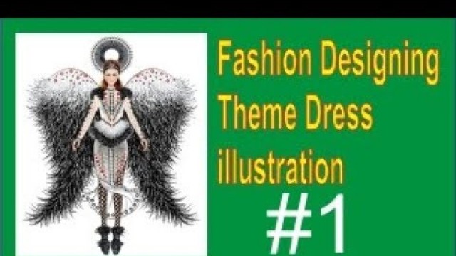 'theme dress of fashion designing course | fashion show | dress design | online learning'