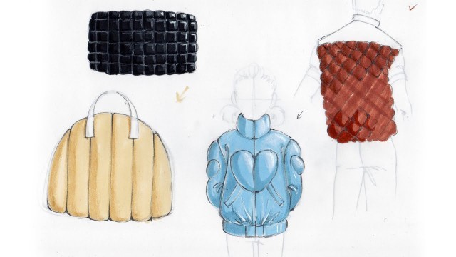 'Fashion Illustration Tutorial: Quilted Fabrics'