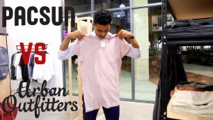 'Urban Outfitters VS Pacsun | 2 Complete Fall Looks, Which Store is Better?'
