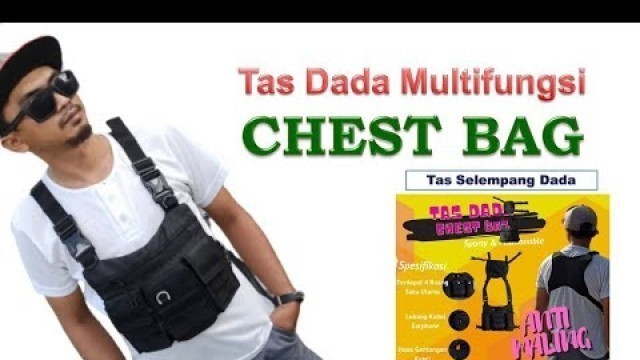 'Chest Rig Bag Tas Dada Multifungsi / Tas Selempang Anti Maling Serbaguna'