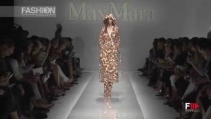 '\"MAX MARA\" Full Show Spring Summer 2015 Milan by Fashion Channel'