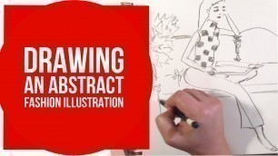 'How to Draw Fashion Illustration for Beginners An Abstract Stylized Drawing Style Exploration'