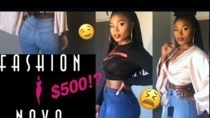 'Huge Fashion Nova Try On Haul + How To Pick Your Jean Size'