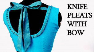 'Blouse design malayalam/ blouse neck design EMODE'