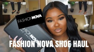 'Summer Fashion Nova Try - On Shoe Haul | Size 5/5.5'