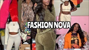 'Fashion Nova Try-On Haul | *Fall/Winter*'