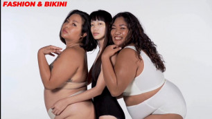 'Asian plus size bikini'
