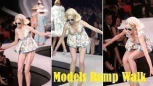 'Funny Models Fails | Models Ramp Walk Fails Compilation'