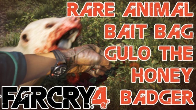 'Rare Animal | Crafting Bait Bag - Gulo the Honey Badger - Kyrat Fashion Week - Far Cry 4'