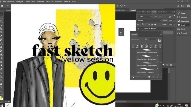 'FAST FASHION SKETCHING'