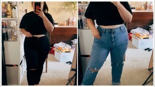 'THE PERFECT JEANS FOR EVERY BODY TYPE! (FASHION NOVA CURVE TRY ON HAUL) | GREAT PLUS SIZE JEANS'