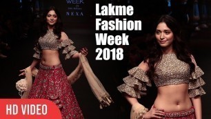 'Milk Beauty Tamannaah Bhatia Lights Up\'s The Fire At Lakme Fashion Week 2018 | LFW 2018 Day 04'