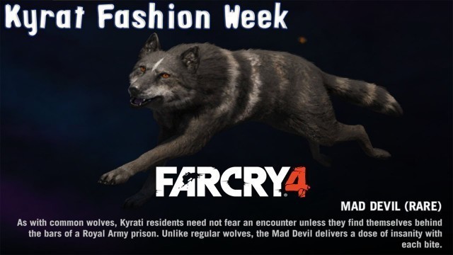 'Far cry 4 - Kyrat fashion week - mad wolf'