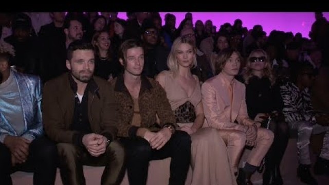'Karlie Kloss, Cam Newton, Ansel Elgort and more front row at Tom Ford Fashion Show'