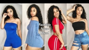 'BTS Fashion Nova Haul | Freshman Year Looks'