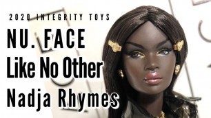 'Integrity Toys Fashion Royalty NUFACE Like No Other Nadja Rhymes doll review'