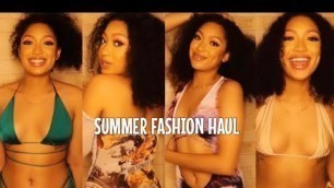 'SUMMER TRY ON HAUL | FASHION NOVA, PRETTYLITTLETHING ETC.'