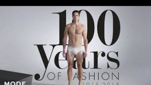 '100 Years of Men’s Swimwear in 3 Minutes ★ Mode.com HD'