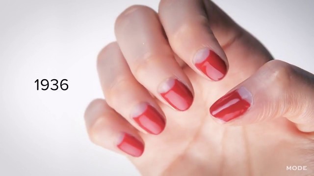 'Как менялась мода на маникюр за последние 100 лет 100 Years of Fashion  Nails  Mode com'