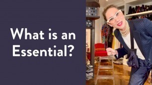 'What is an Essential? | Over Fifty Fashion | Fashion Advice | Style Tips | Carla Rockmore'