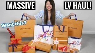 'MASSIVE LOUIS VUITTON HAUL/UNBOXING! NEW BAG, Clothes & more! WITH PRICES! | Mel in Melbourne'