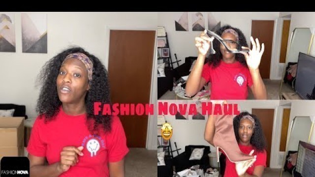 'Fashion Nova Try-on Haul | Not Sponsored'